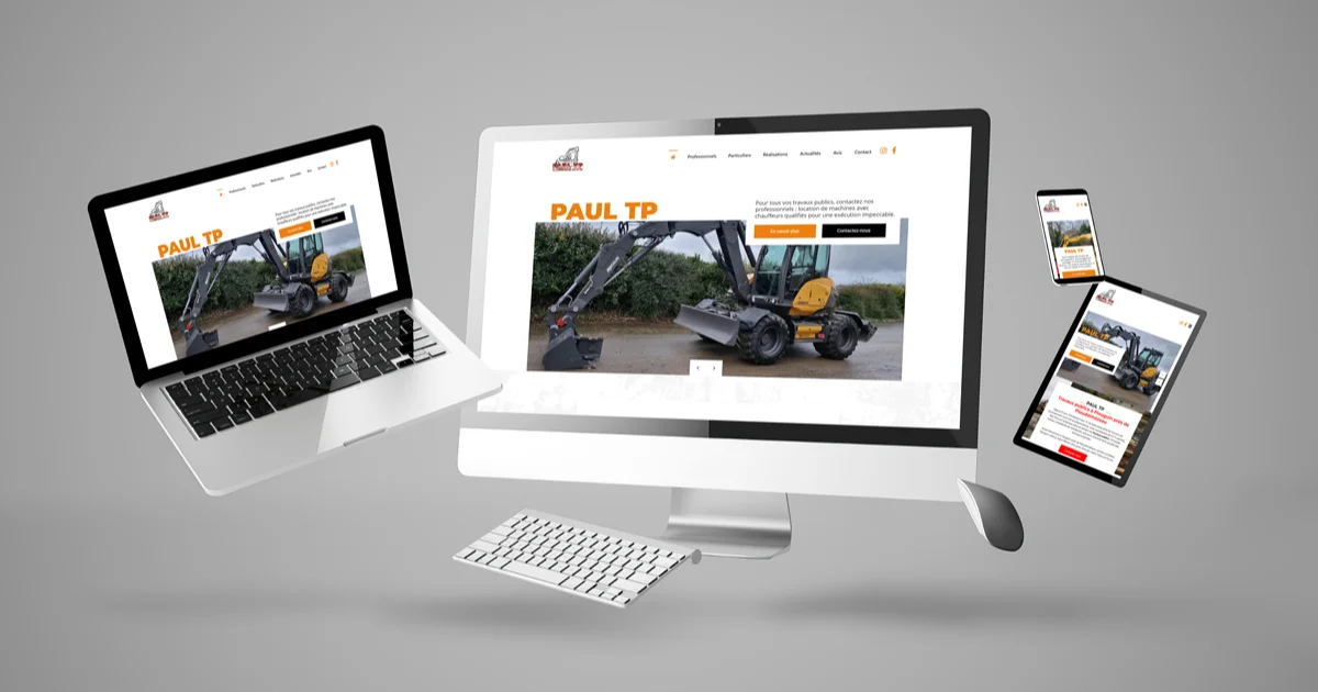 Paul Tp Travaux Public A Ploudalmezeau Responsive
